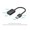 Vention 2-porttinen ulkoinen USB-äänikortti 0,15 m musta 2.1 kanavaa 16 bit