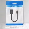 Vention 2-porttinen ulkoinen USB-äänikortti 0,15 m musta 2.1 kanavaa 16 bit