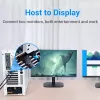 Vention HDMI-liitäntä DVI-pistokkeeseen -sovitin musta 1920x1080 60 Hz