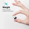 USB-sovitin Vention CDWB0 USB 2.0 -pistoke USB-C-liitäntään musta PVC