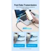 USB-sovitin Vention CDWB0 USB 2.0 -pistoke USB-C-liitäntään musta PVC