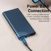 USB-sovitin Vention CDWB0 USB 2.0 -pistoke USB-C-liitäntään musta PVC