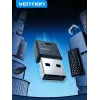 USB Bluetooth -verkkosovitin Vention NAHB0 — langaton USB-isäntä, Bluetooth-liitäntä, musta