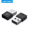 USB Bluetooth -verkkosovitin Vention NAHB0 — langaton USB-isäntä, Bluetooth-liitäntä, musta