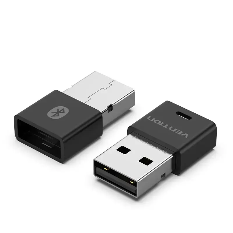 USB Bluetooth -verkkosovitin Vention NAHB0 — langaton USB-isäntä, Bluetooth-liitäntä, musta