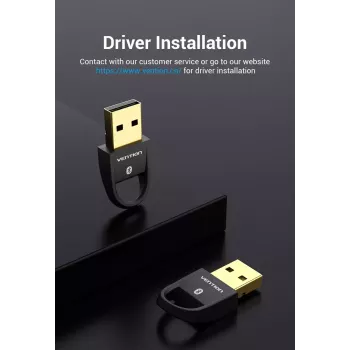 USB Bluetooth 5.0 -sovitin Vention CDSW0 langallinen liitettävyys