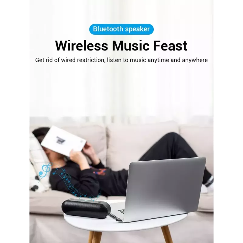 USB Bluetooth 5.0 -sovitin Vention CDSW0 langallinen liitettävyys
