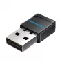 Vention USB Wi-Fi -kaksitaajuussovitin 2,4G/5G musta langaton USB 433 Mbit/s