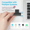 Vention CLGB0 2-in-1-kortinlukija, USB 3.0 A, SD + TF, kaksi asemakirjainta, musta