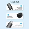 Vention 2-in-1 USB 3.0 A -kortinlukija SD+TF, USB 3.2 Gen 1, 5000 Mbit/s, musta