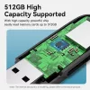 Vention 2-in-1 USB 3.0 A -kortinlukija SD+TF, USB 3.2 Gen 1, 5000 Mbit/s, musta