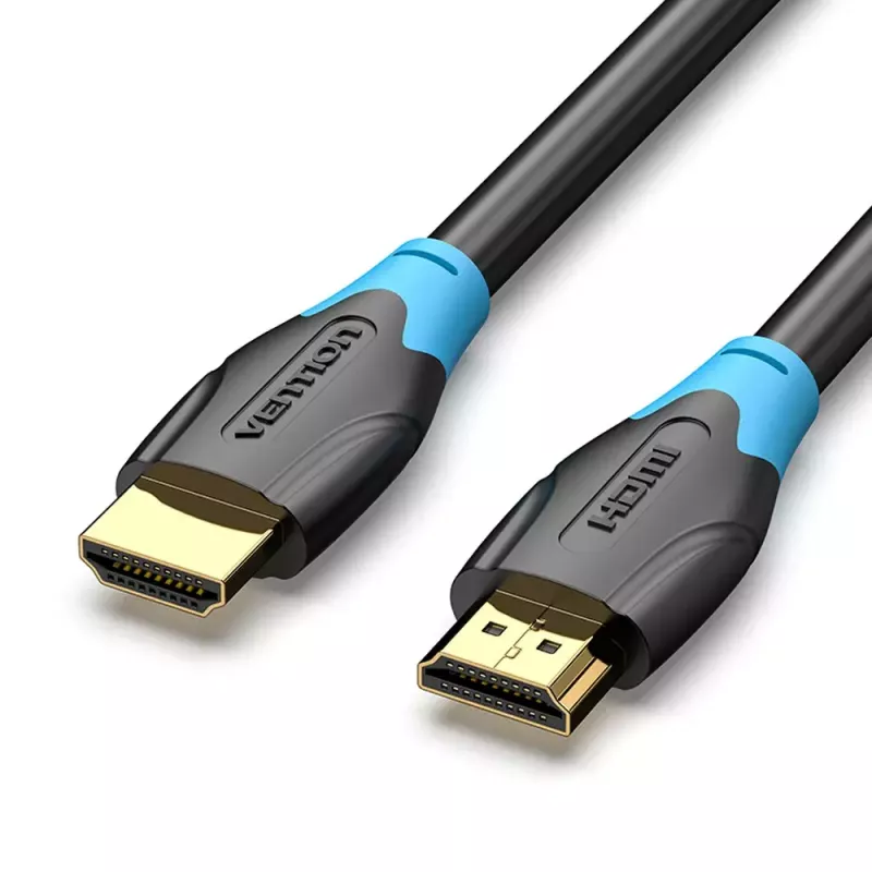 HDMI-kaapeli Vention 1M musta 18 Gbit/s 2.0