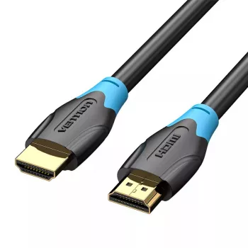 HDMI-kaapeli Vention 2 m, HDMI 2.0, 18 Gbit/s, 4K@60Hz, HDR, ARC, Ethernet, musta