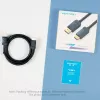 Vention DP–HDMI-kaapeli 1,5 m musta DisplayPort HDMI 1,5 m