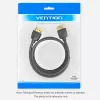 Vention kannettava HDMI-kaapeli 0,5 m musta HDMI 2.0 18 Gbit/s