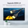 Vention kannettava HDMI-kaapeli 1M musta 2.0 18 Gbit/s