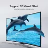 Vention kannettava HDMI-kaapeli 1M musta 2.0 18 Gbit/s