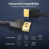Vention kannettava HDMI-kaapeli 3M musta HDMI 2.0 18 Gbit/s