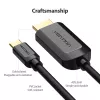 Vention Type-C–HDMI-kaapeli 2 m musta USB Type-C HDMI
