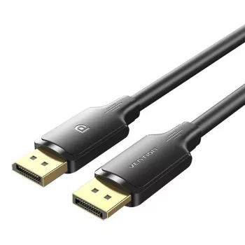 DisplayPort-kaapeli Vention HAKBI — DisplayPort–DisplayPort, 3 m, musta
