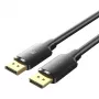 DisplayPort-kaapeli Vention HAKBI — DisplayPort–DisplayPort, 3 m, musta