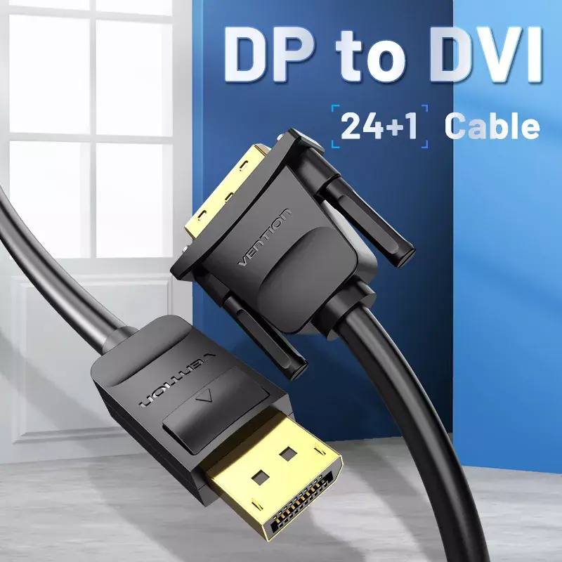 Vention HAFBH DisplayPort–DVI-kaapeli, 2 m