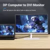 Vention HAFBH DisplayPort–DVI-kaapeli, 2 m