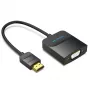 Vention HDMI–VGA-muunnin 0,15 m musta HDMI tyyppi A VGA