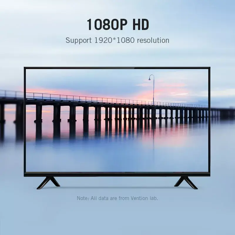 Vention AIDB0 HDMI–VGA-muunnin, 3,5 mm:n ääniliitäntä