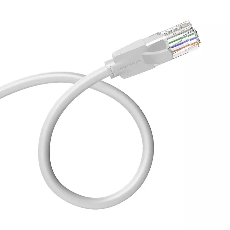 Verkkokaapeli Vention Cat.6 UTP -verkkokaapeli RJ-45 0,5 m harmaa