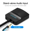 VGA–HDMI-muunnin Vention 0,15 m musta VGA HDMI Micro-USB audio