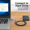 Vention COJBH USB 2.0 -kaapeli, USB-A-uros – USB-A-uros, 2 m, 2 A, musta