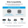 USB 2.0 A -uros - B -uros -kaapeli 3 m — Vention — musta PVC, 480 Mbit/s, 2 A