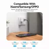 Vention USB 2.0 A -uros - C -uros 3A -kaapeli 0,25 m musta