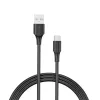 Vention USB 2.0 A uros - C uros 3A kaapeli 0.5M musta