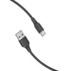 Vention USB 2.0 A uros - C uros 3A kaapeli 0.5M musta