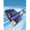 Vention USB 2.0 A uros - C uros 3A kaapeli 0.5M musta