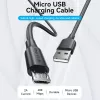Vention USB 2.0 A -uros - Micro-B -uros 2A -kaapeli 1,5 m musta