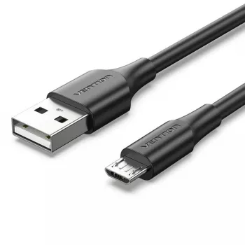 Vention USB 2.0 A uros - Micro-B uros 2A kaapeli 2M musta