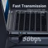 Vention CONBD USB 3.0 -kaapeli, USB-A-uros – USB-A-uros, 0,5 m, PVC, musta