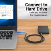 Vention CONBD USB 3.0 -kaapeli, USB-A-uros – USB-A-uros, 0,5 m, PVC, musta