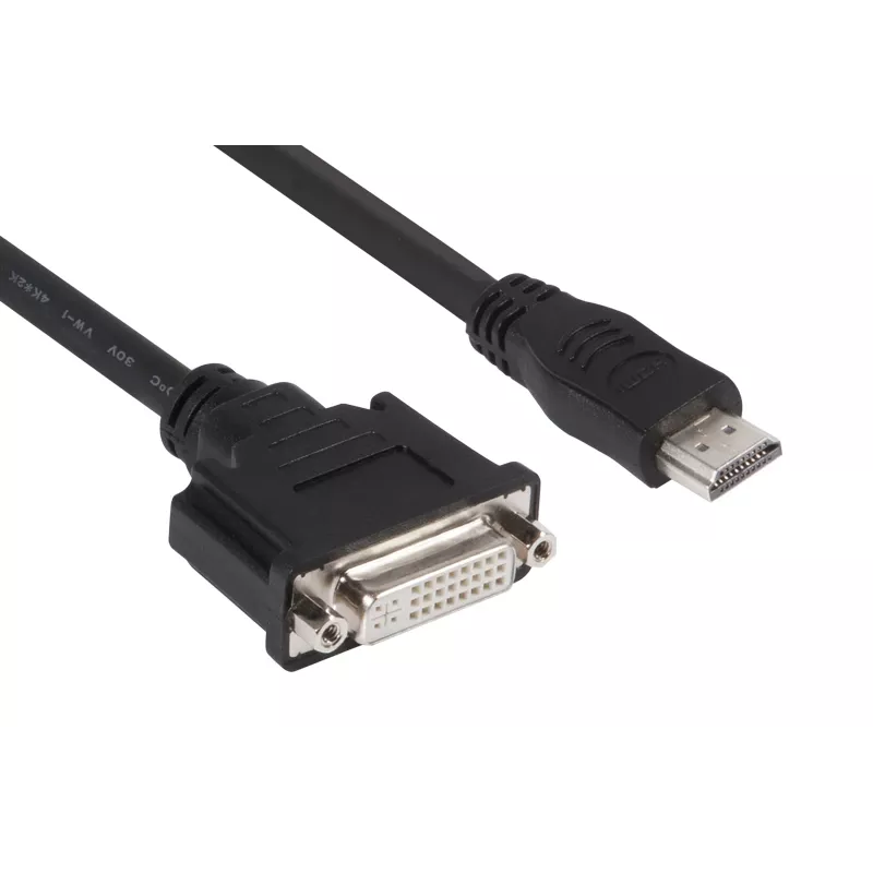 CLUB3D HDMI - DVI Single Link passiivinen adapteri 0,40 m HDMI DVI