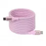 CLUB3D USB-C Magnetic-Coil 240W pinkki kaapeli 2m USB 2.0