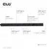 CLUB3D 10-1 kannettava telakka USB Type-C® 10Gbps - HDMI™ 8K30Hz PD3.1 max. 140 wattia
