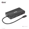 CLUB3D USB Gen2 Type-C - Dual DisplayPort 4k60Hz 7-in-1 HUB