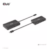 CLUB3D USB Gen2 Type-C - Dual DisplayPort 4k60Hz 7-in-1 HUB