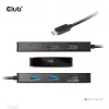 CLUB3D USB Gen2 Type-C - Dual DisplayPort 4k60Hz 7-in-1 HUB