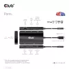 CLUB3D USB Gen2 Type-C - Dual DisplayPort 4k60Hz 7-in-1 HUB