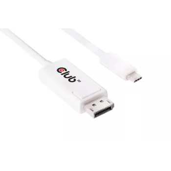 CLUB3D USB 3.1 Type-C -kaapeli - DisplayPort 1.2 UHD -adapteri