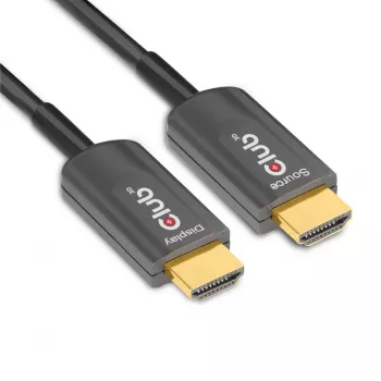 CLUB3D Ultra High Speed HDMI™ Certified AOC -kaapeli 4K120Hz/8K60Hz yksisuuntainen uros/uros 20m/65,6ft